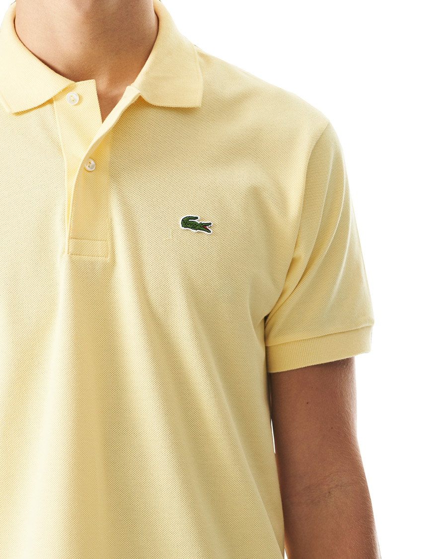 Men | Polo Shirts | Lacoste | Original Polo Piké Napolitan Yellow