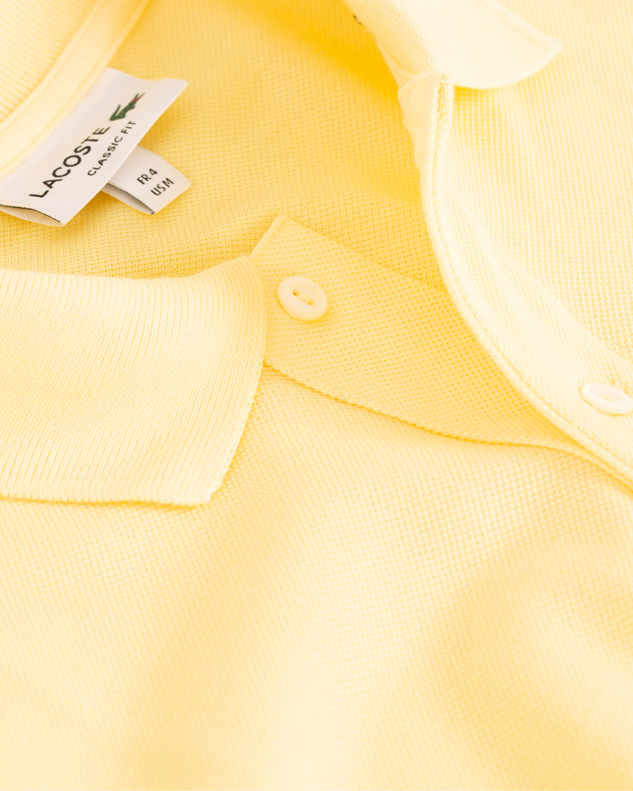 Men | Polo Shirts | Lacoste | Original Polo Piké Napolitan Yellow