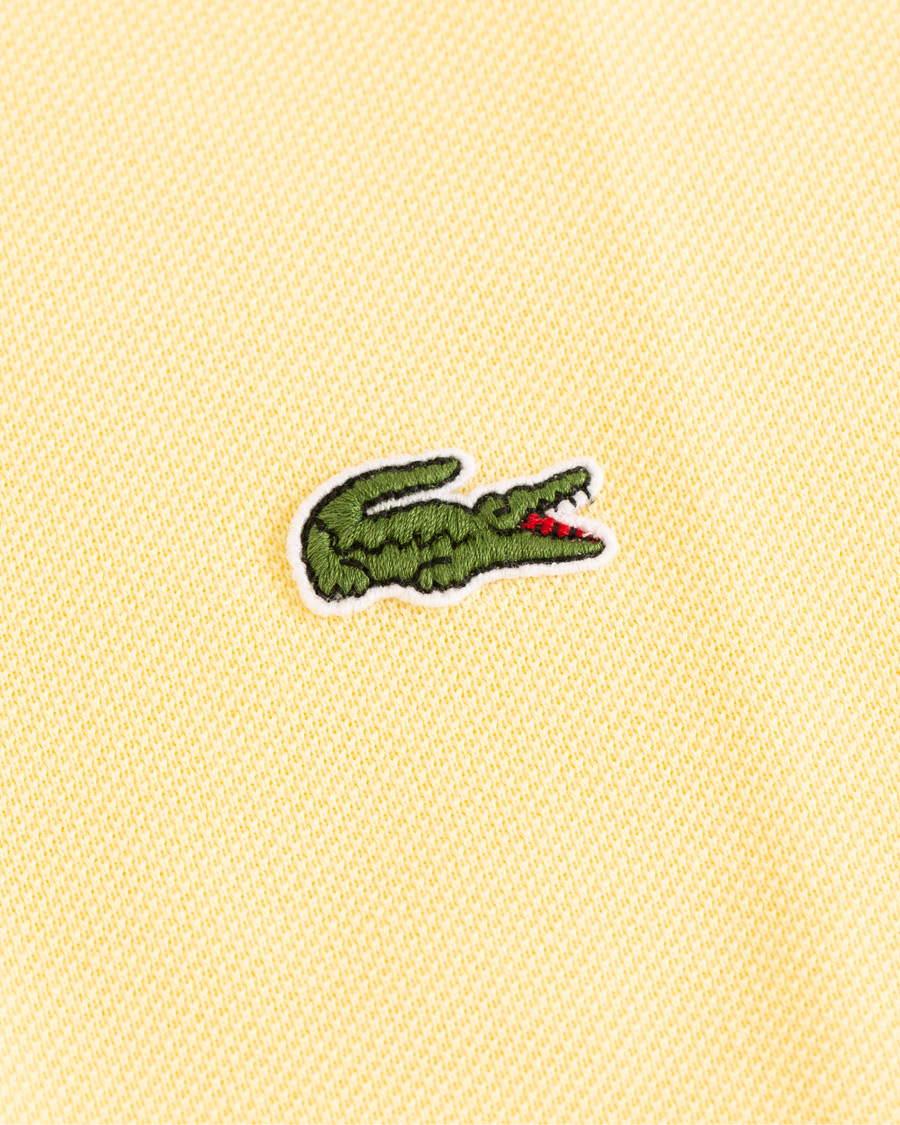 Men | Polo Shirts | Lacoste | Original Polo Piké Napolitan Yellow