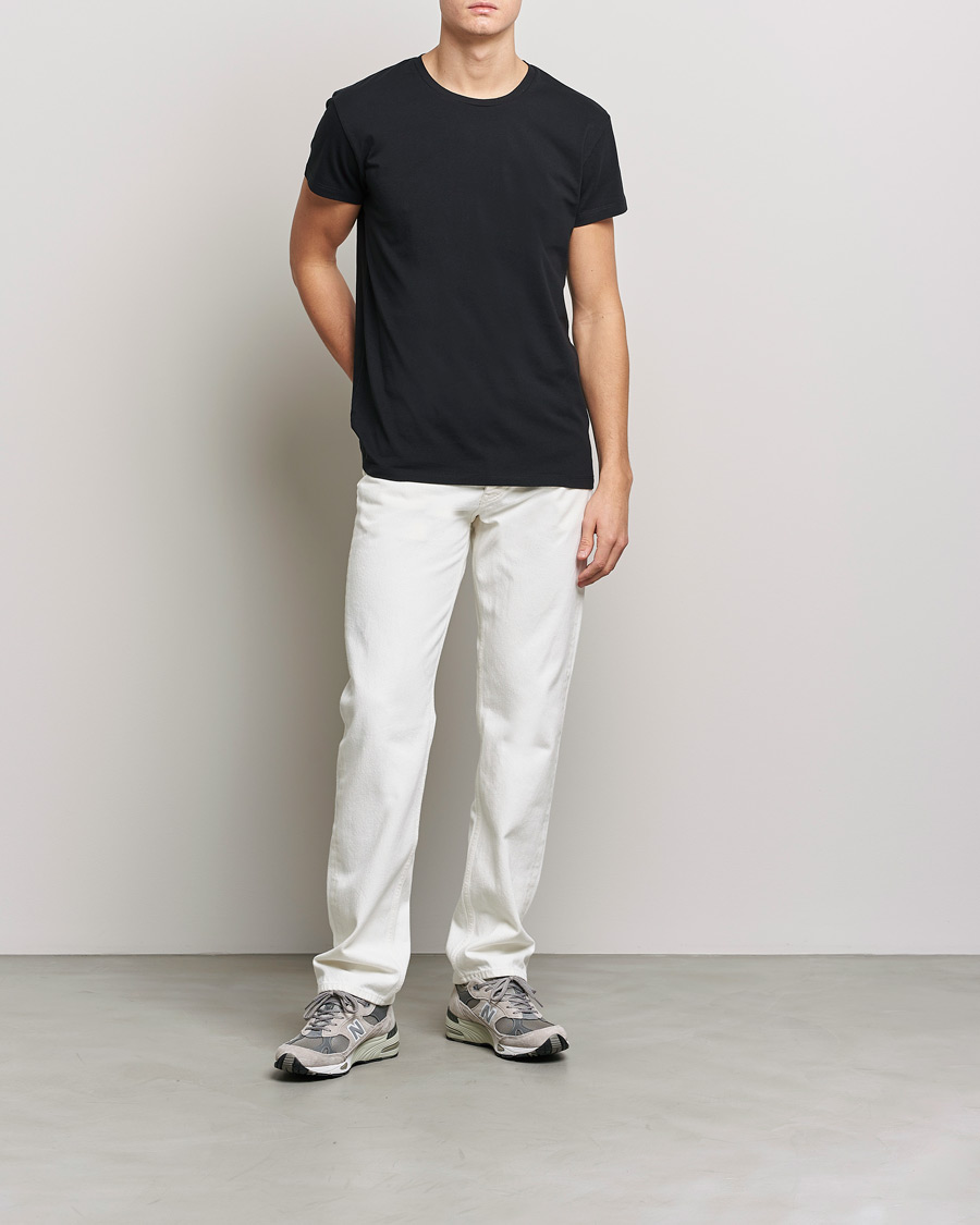 Men | T-Shirts | Samsøe Samsøe | Kronos Crew Neck Tee Black