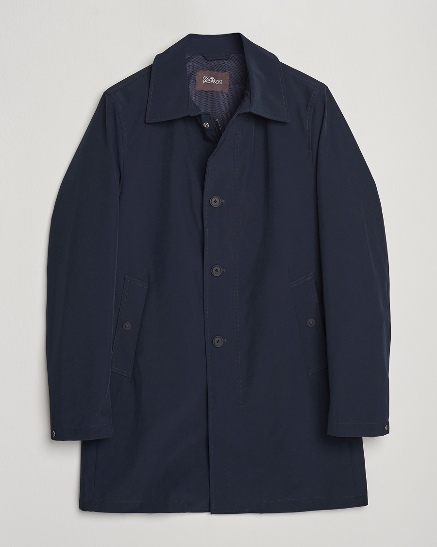 Men | Coats & Jackets | Oscar Jacobson | Johnsson Coat Navy