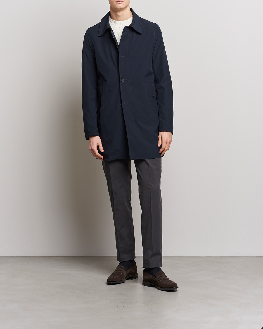 Men | Coats & Jackets | Oscar Jacobson | Johnsson Coat Navy
