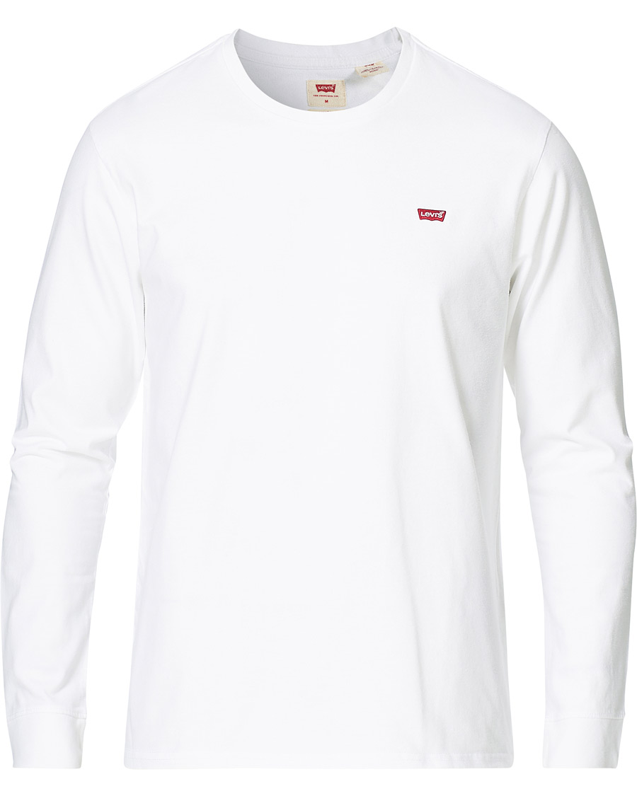 Men | T-Shirts | Levi's | Original Long Sleeve Tee White