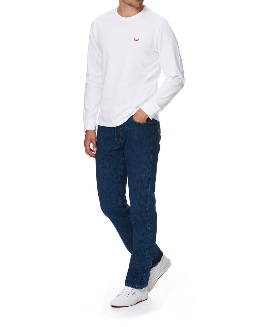 Men | T-Shirts | Levi's | Original Long Sleeve Tee White