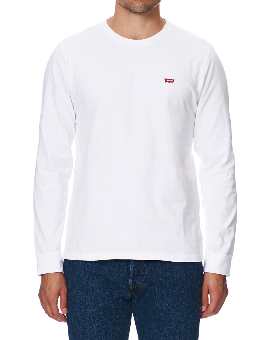 Men | T-Shirts | Levi's | Original Long Sleeve Tee White