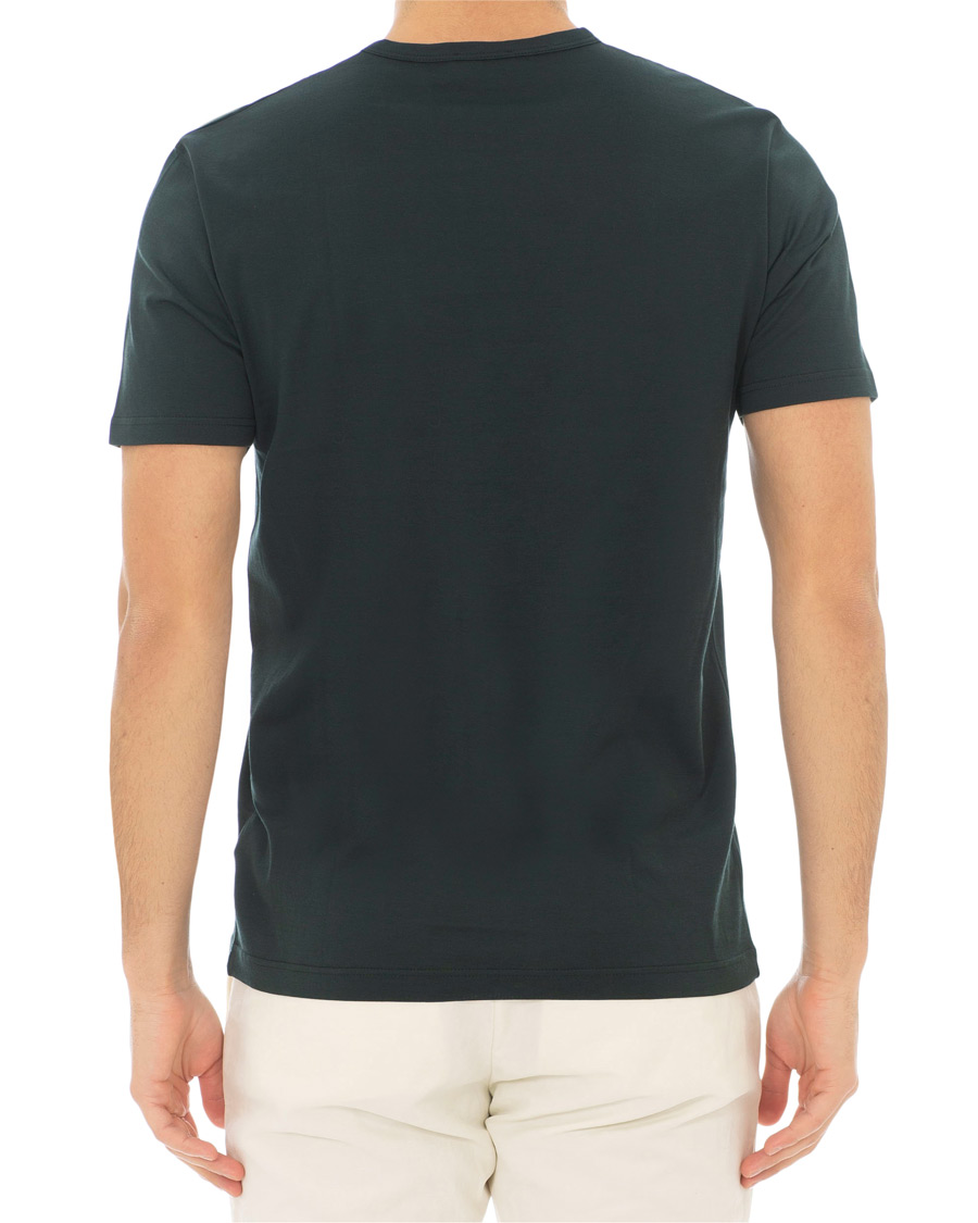 Men | T-Shirts | Sunspel | Classic Crew Neck Tee Botiglia Green