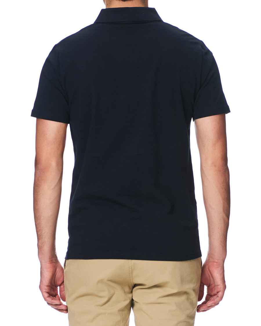 Men | Polo Shirts | Filippa K | Soft Lycra Polo T-Shirt Navy