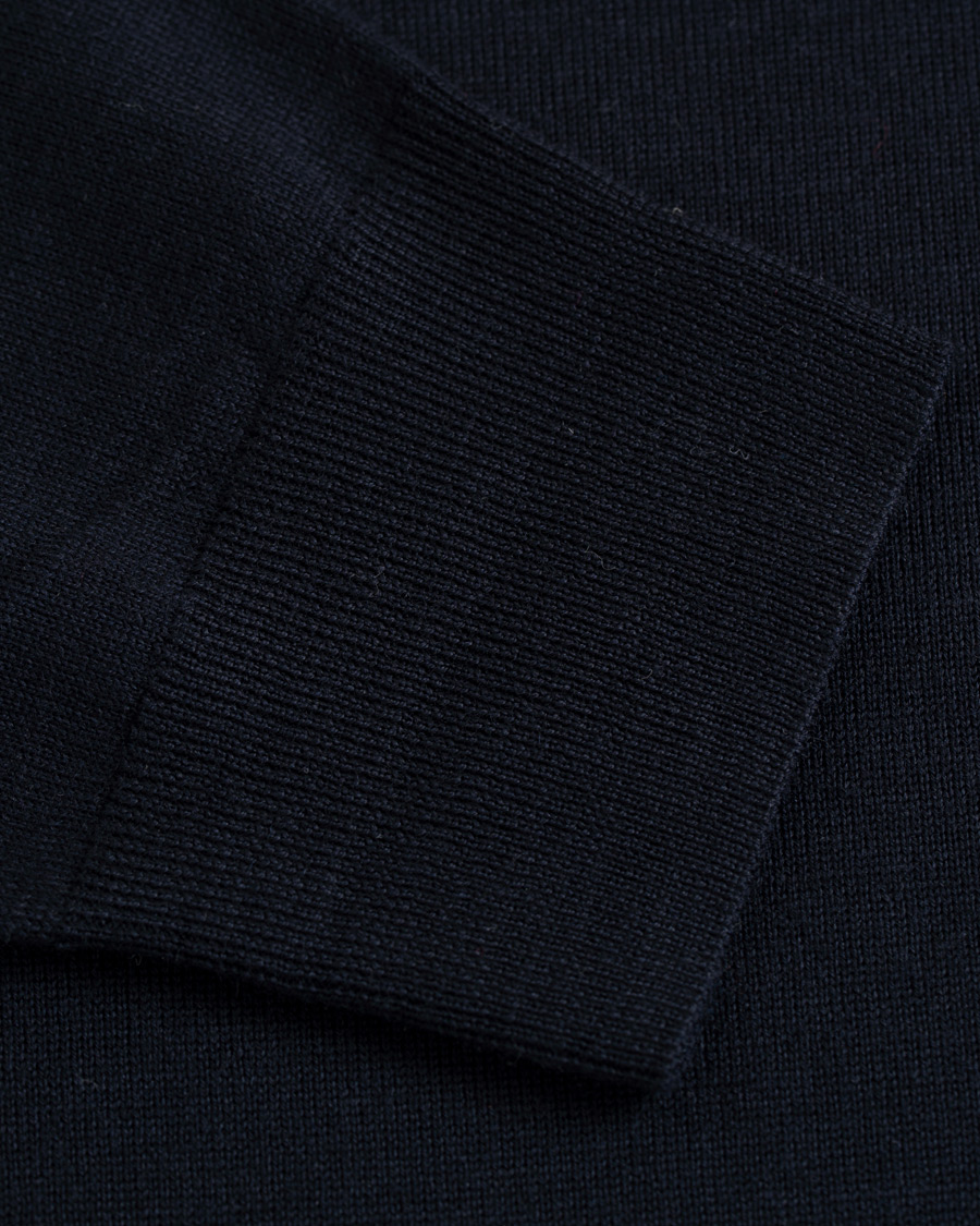 Men | Sweaters & Knitwear | Filippa K | Merino Round Neck Sweater Navy