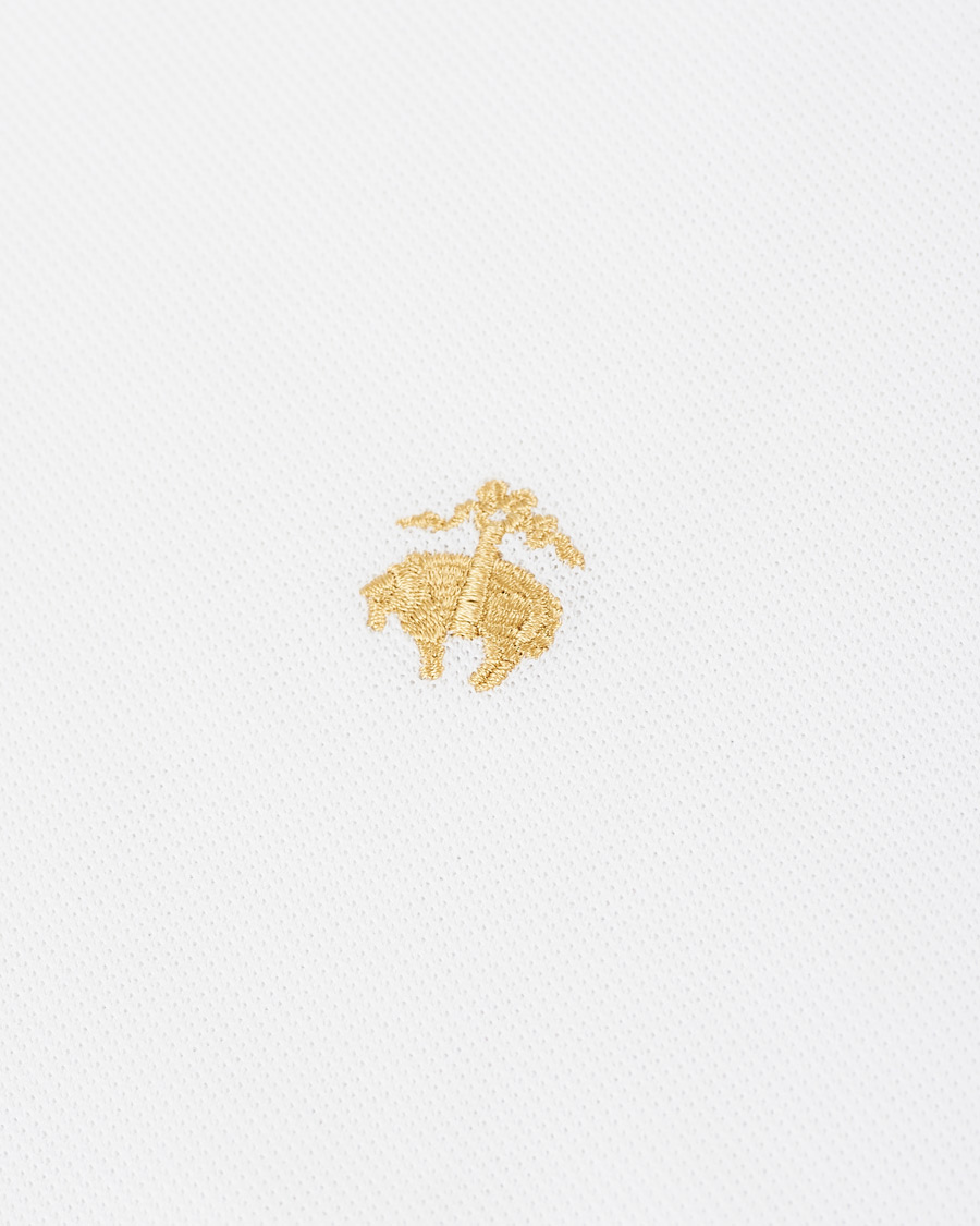 Men | Polo Shirts | Brooks Brothers | Supima Cotton Polo White