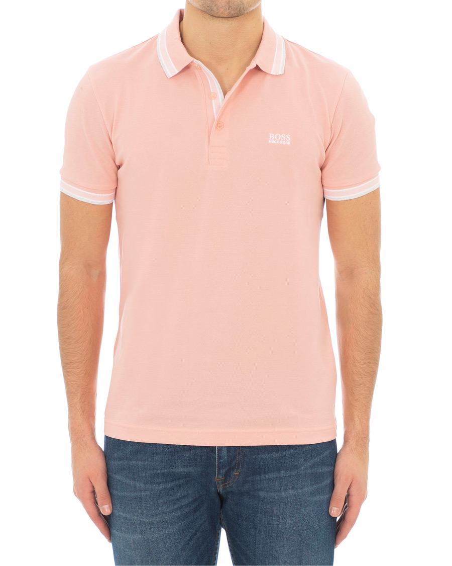 Men | Polo Shirts | BOSS GREEN | BOSS Athleisure Paddy Polo Pink