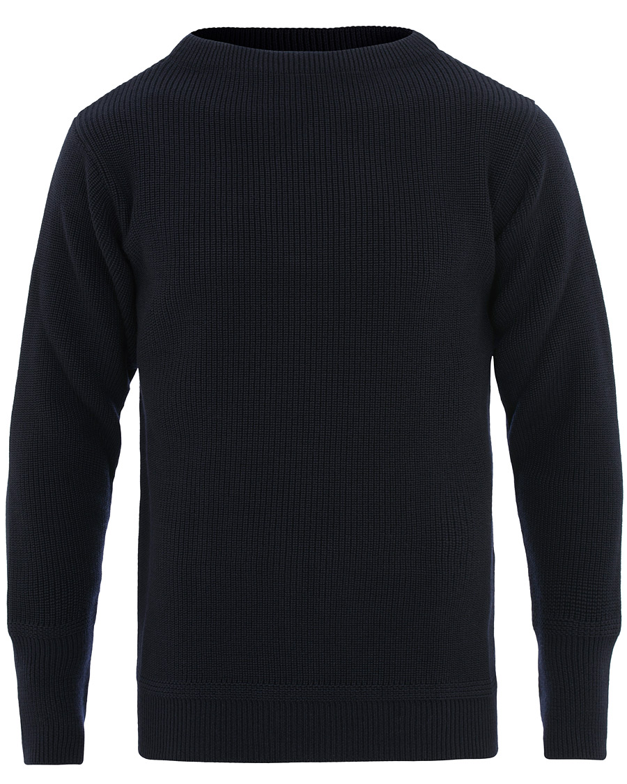 Men | Sweaters & Knitwear | Andersen-Andersen | Sailor Crewneck Navy