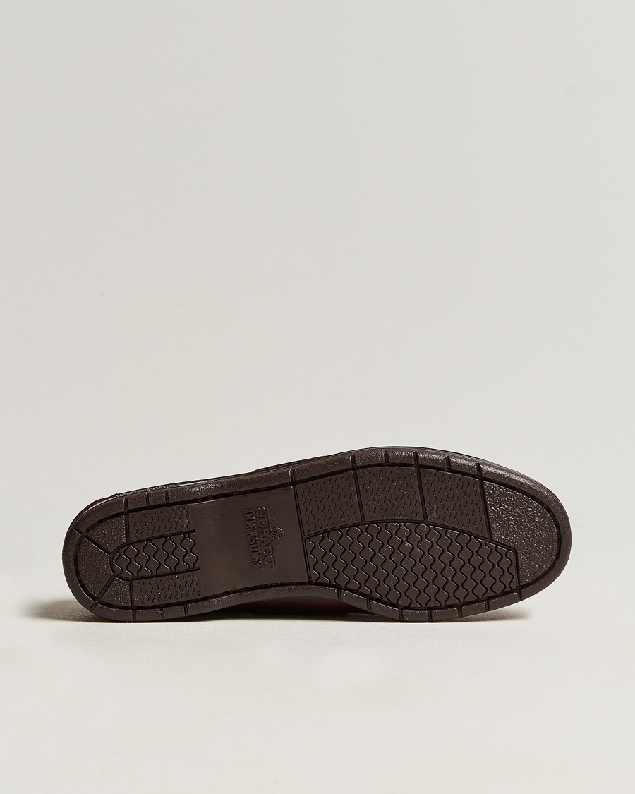 Men | Boat Shoes | Sebago | Endeavor Oiled Leather Boat Shoe Brown