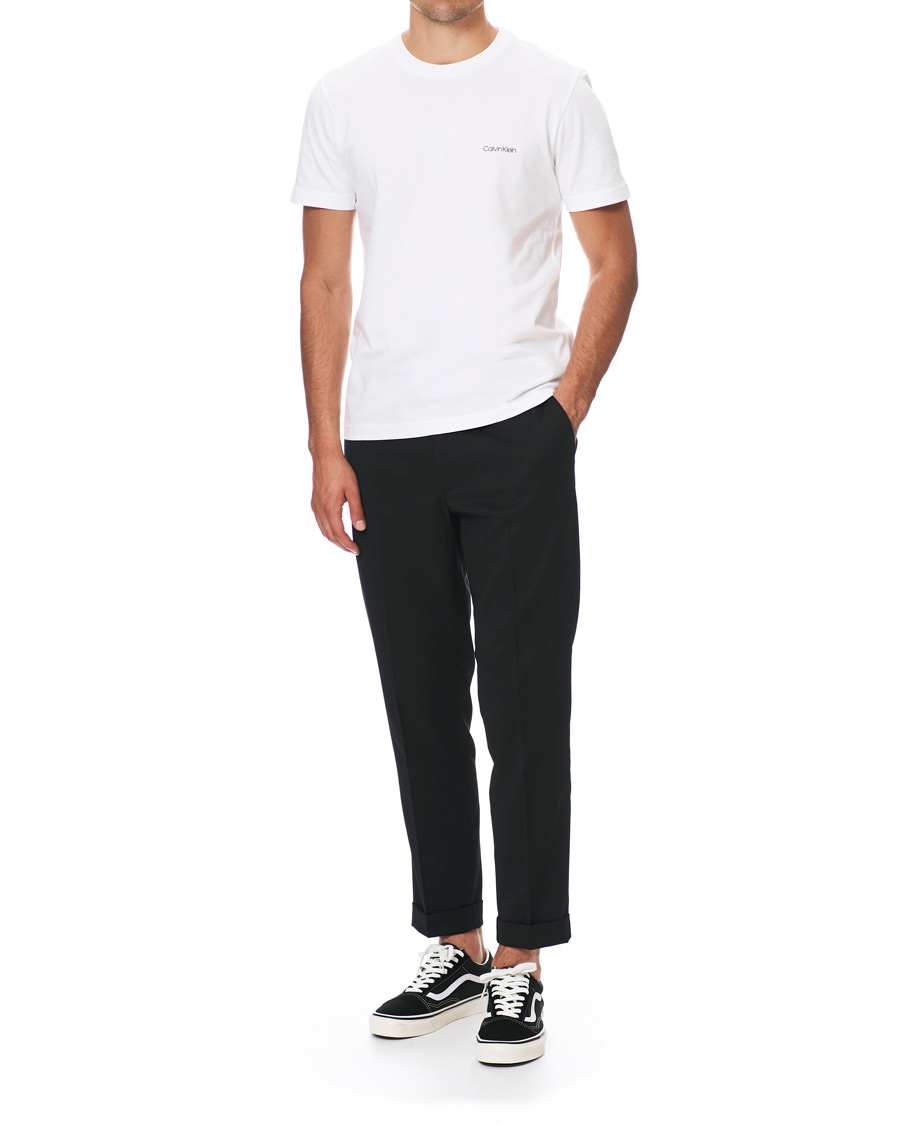 Men | T-Shirts | Calvin Klein | Chest Logo Tee White