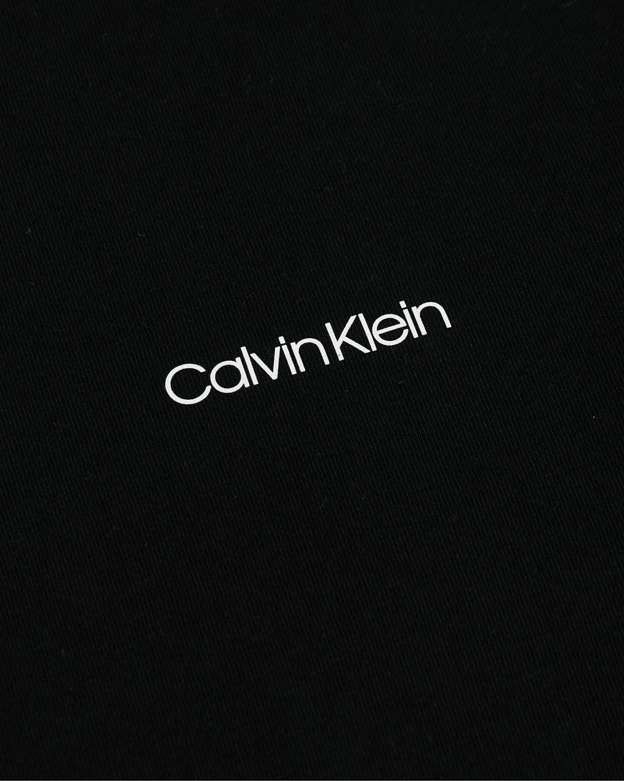 Men | T-Shirts | Calvin Klein | Chest Logo Tee Black
