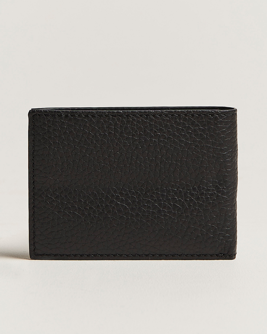 Men | Wallets | Tiger of Sweden | Wrene Grained Leather Wallet Black