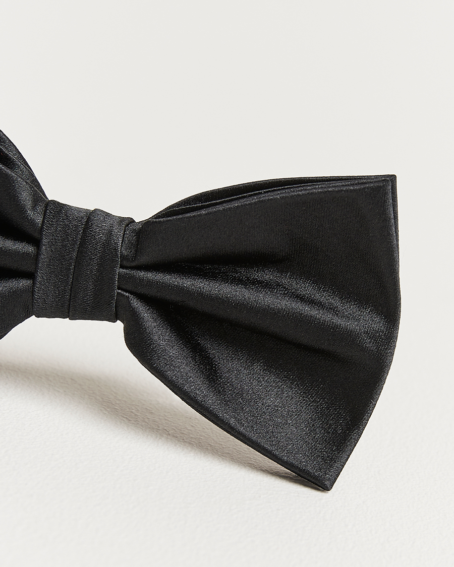 Men | Bow Ties | Amanda Christensen | Pre Tie Silk Ceremony Black
