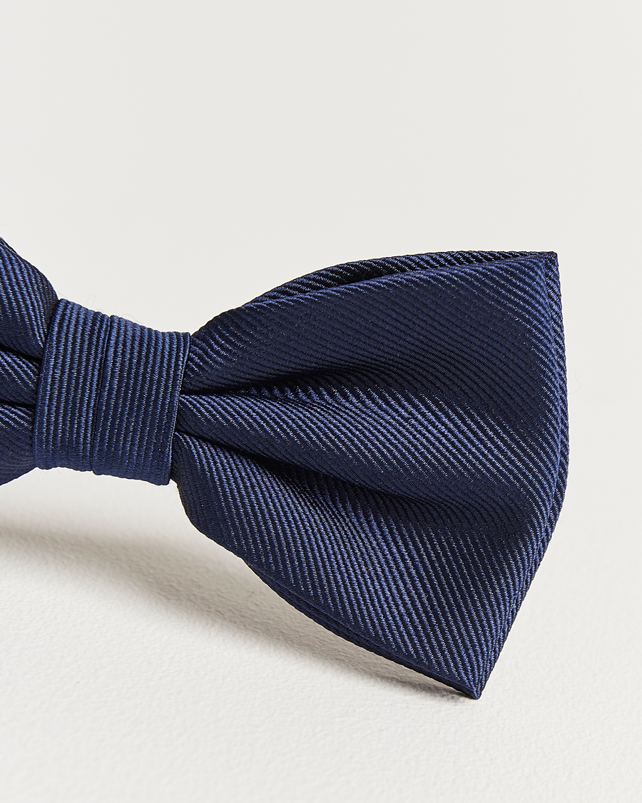 Men | Amanda Christensen Pre Tie Silk Navy | Amanda Christensen | Pre Tie Silk Navy