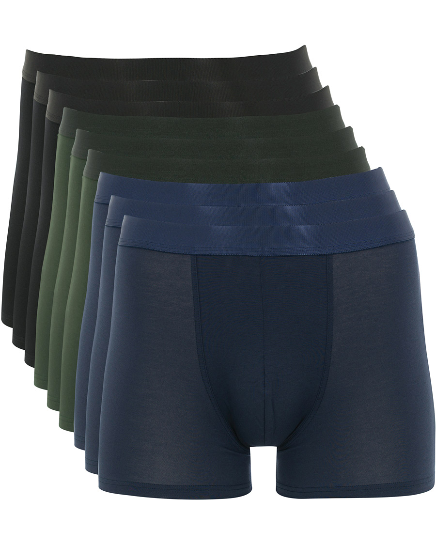 Men | Underwear & Socks | CDLP | 9-Pack Boxer Brief Black/Army/Navy