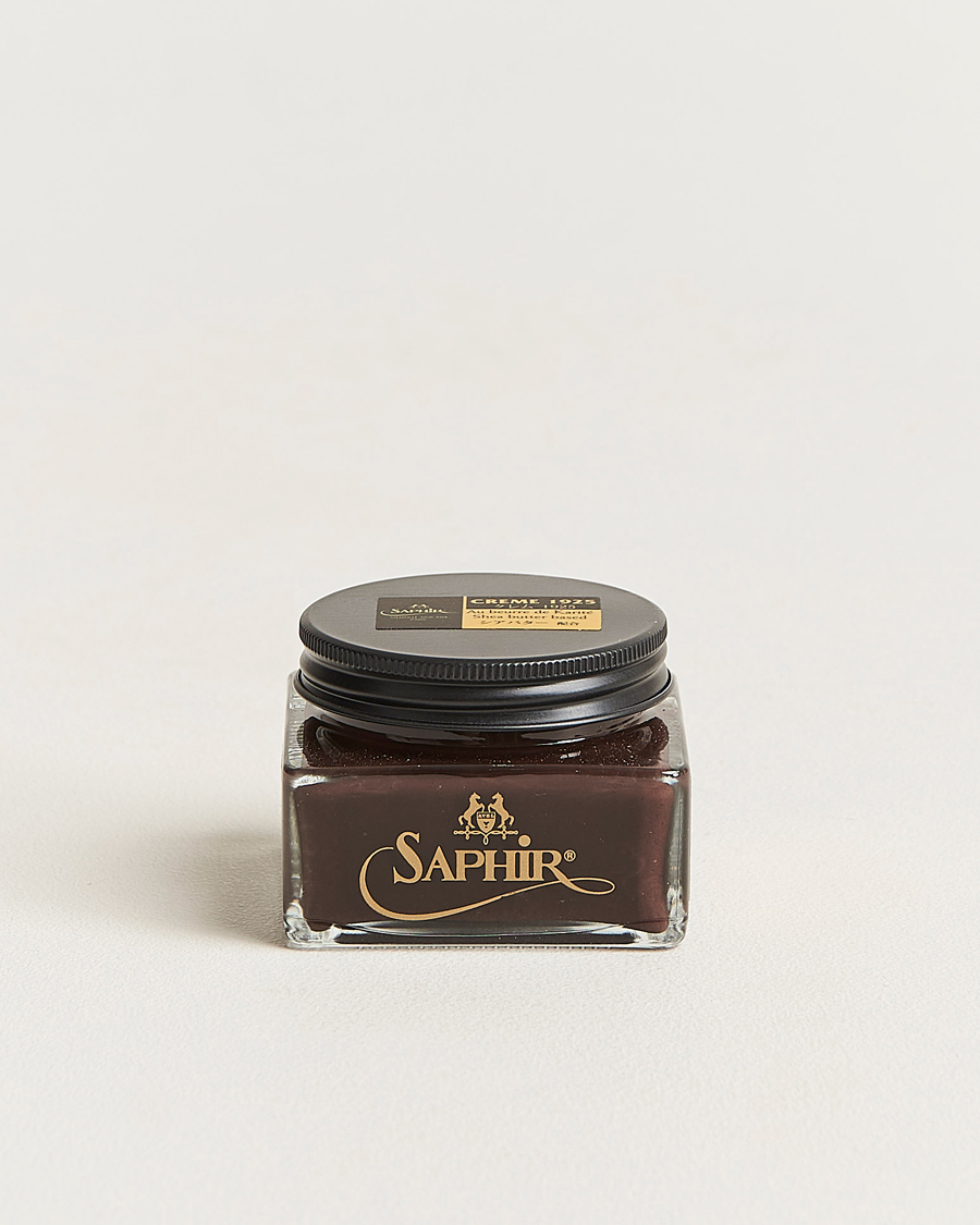 Men | Shoe Care | Saphir Medaille d'Or | Creme Pommadier 1925 75 ml Parisien Brown