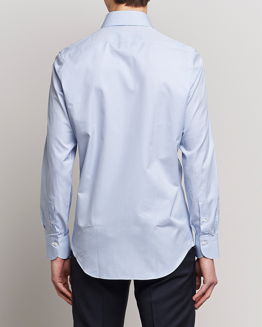 Men | Shirts | Finamore Napoli | Milano Slim Fit Classic Shirt Blue