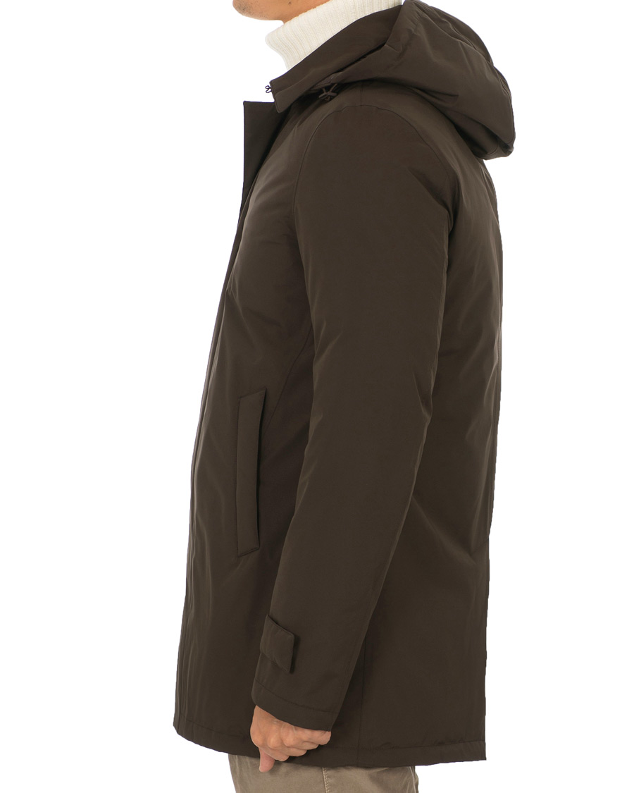 Men | Coats & Jackets | Herno | Laminar Padded Coat Brown