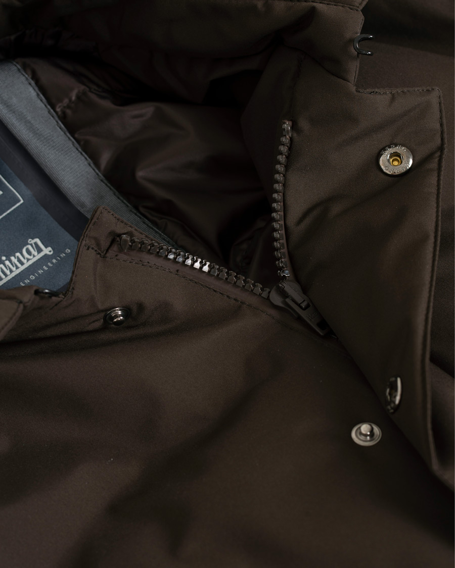 Men | Coats & Jackets | Herno | Laminar Padded Coat Brown
