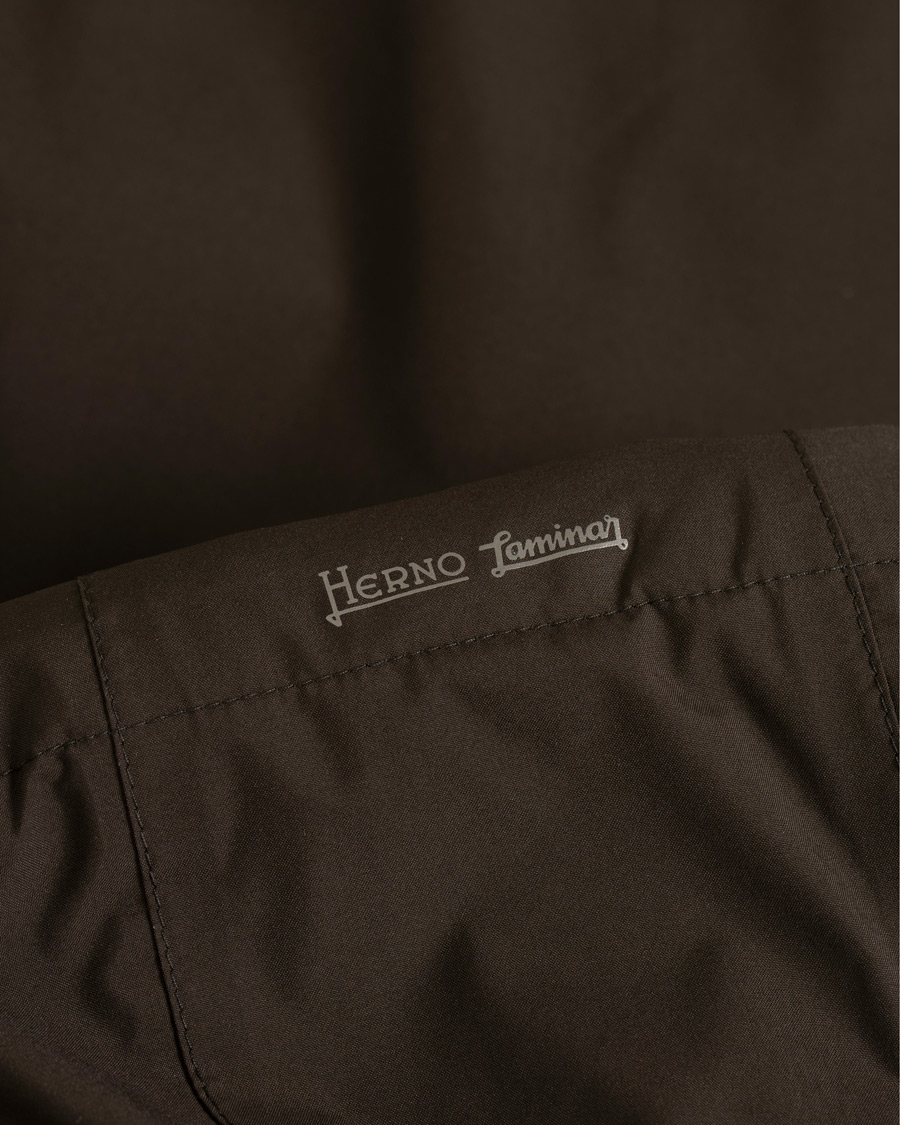 Men | Coats & Jackets | Herno | Laminar Padded Coat Brown