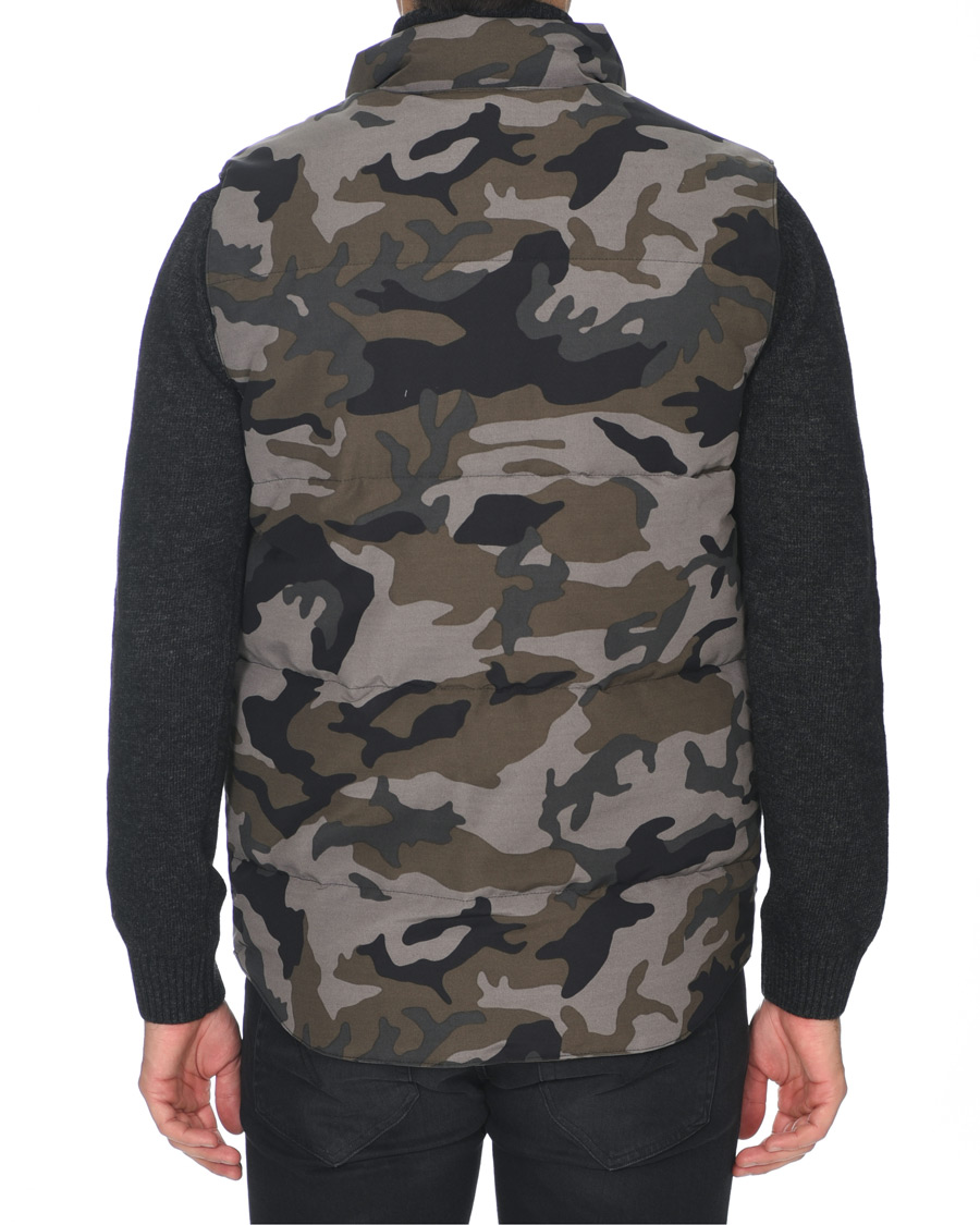 Men | Coats & Jackets | Canada Goose | Freestyle Crew Vest Coastal Grey Camo