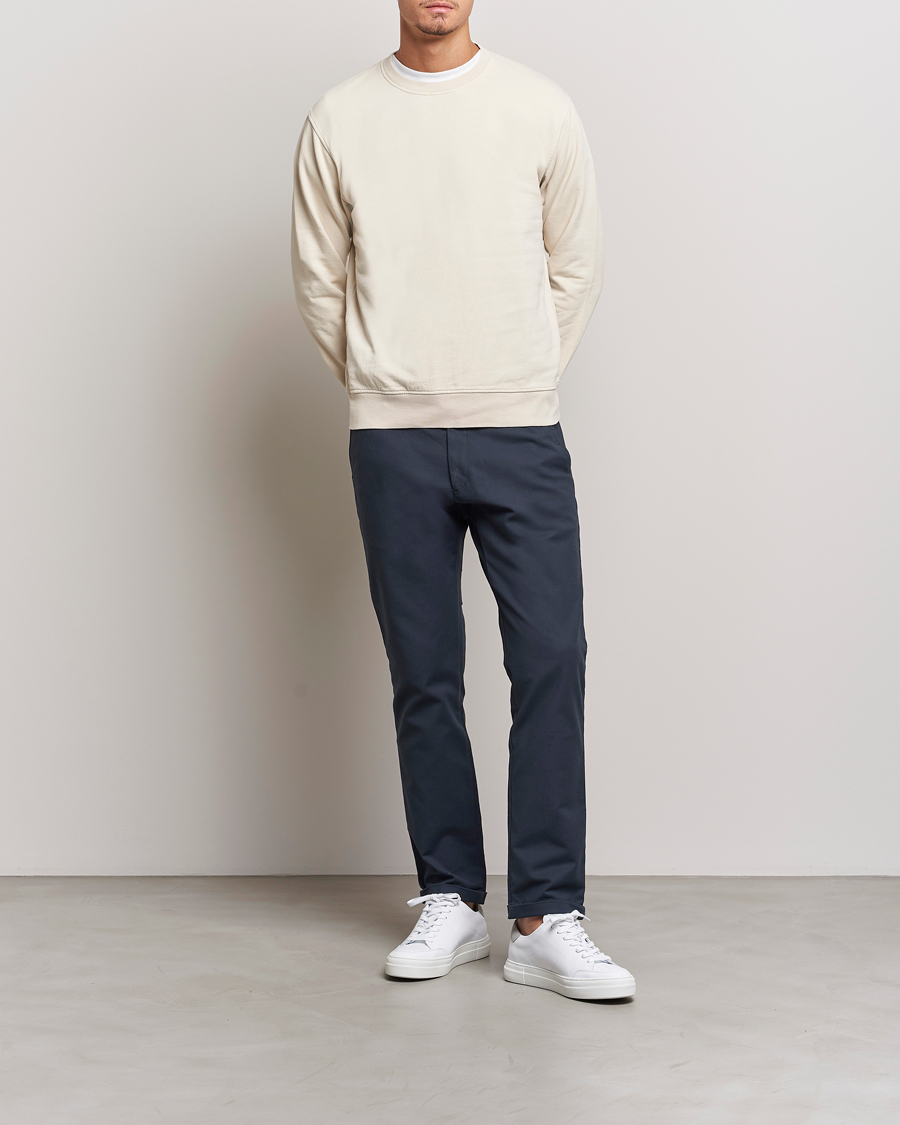 Men | Trousers | NN07 | Scott Regular Fit Stretch Trousers Navy Blue