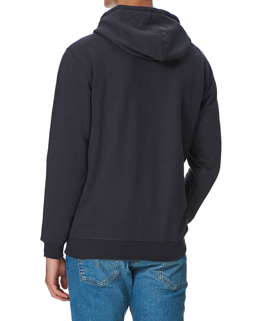 Men | Sweaters & Knitwear | NN07 | Barrow Printed Hoodie Navy Blue