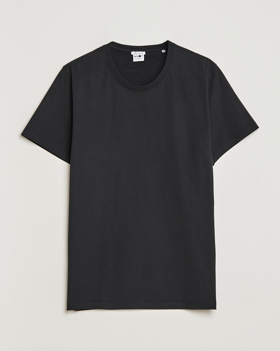 Men | T-Shirts | NN07 | Pima Crew Neck Tee Black
