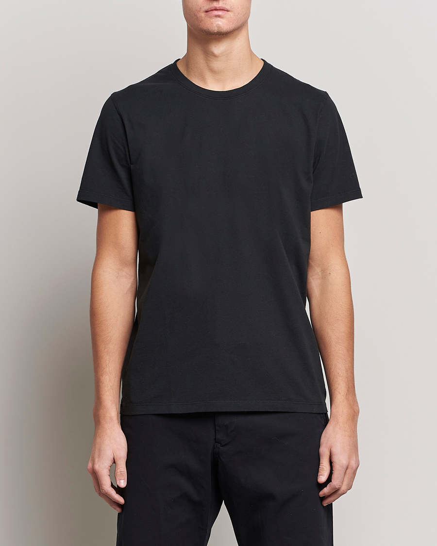 Men | T-Shirts | NN07 | Pima Crew Neck Tee Black