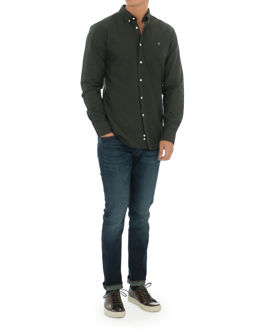 Men | Shirts | Morris | Douglas Oxford Shirt Olive