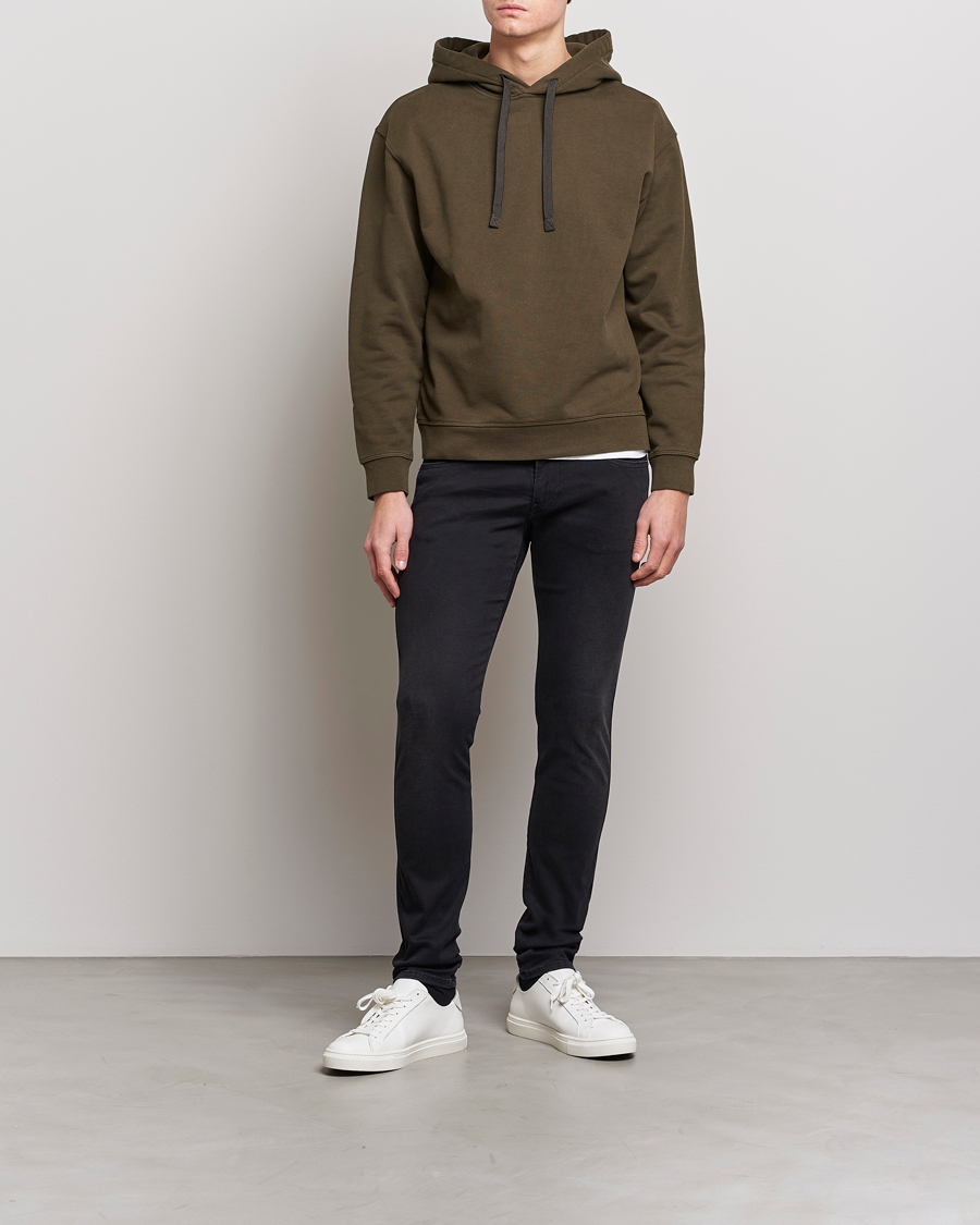 Men | Jeans | Replay | Anbass Hyperflex Re-Used Jeans Washed Black