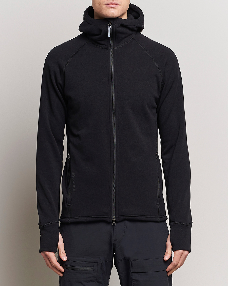 Men | Sweaters & Knitwear | Houdini | Power Houdi True Black