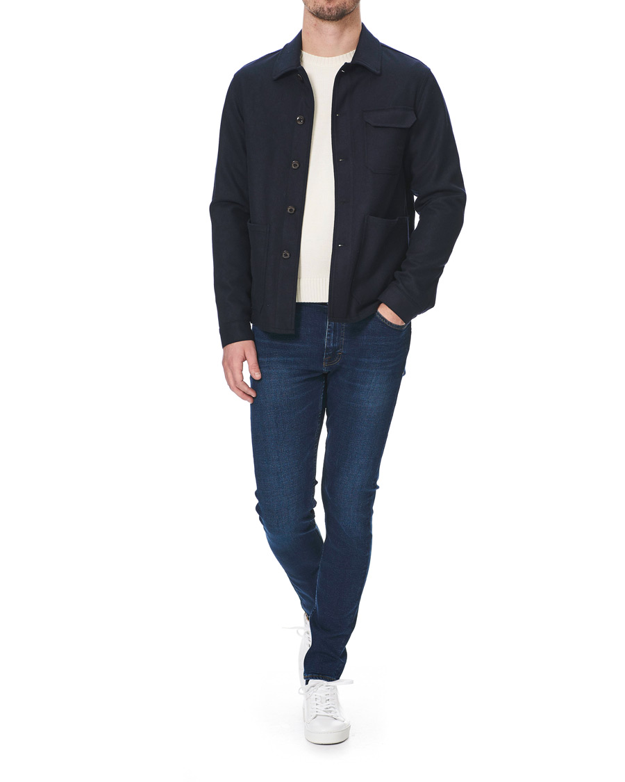 Men | Jeans | Tiger of Sweden | Evolve Charm Superstretch Jeans Blue