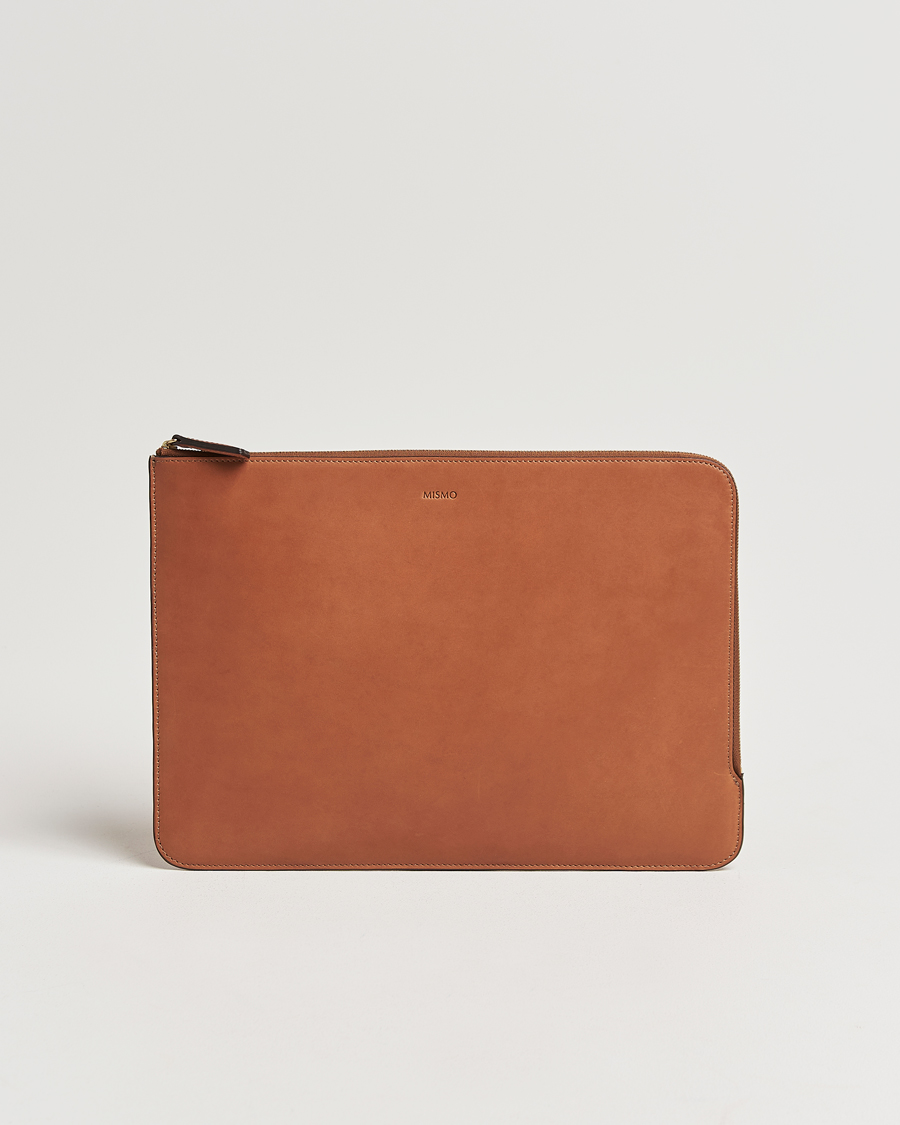 Men | Mismo Full Grain Leather Laptop Cover 14