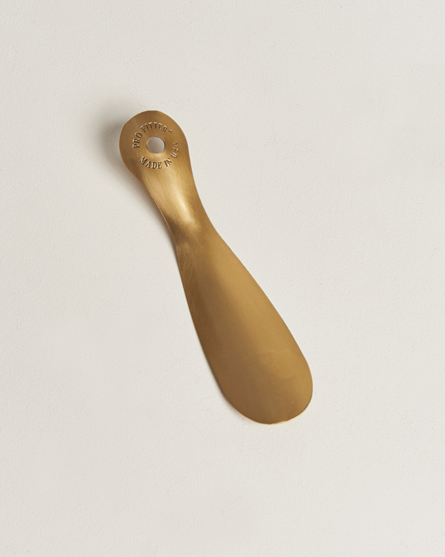 Men | Shoe Care | Red Wing Shoes | Antique Brass Boot Horn