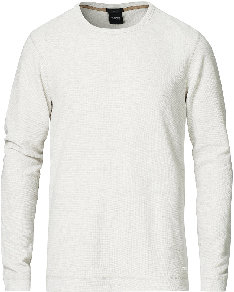 Men | Sweaters & Knitwear | BOSS ORANGE | BOSS Casual Tempest Sweater White