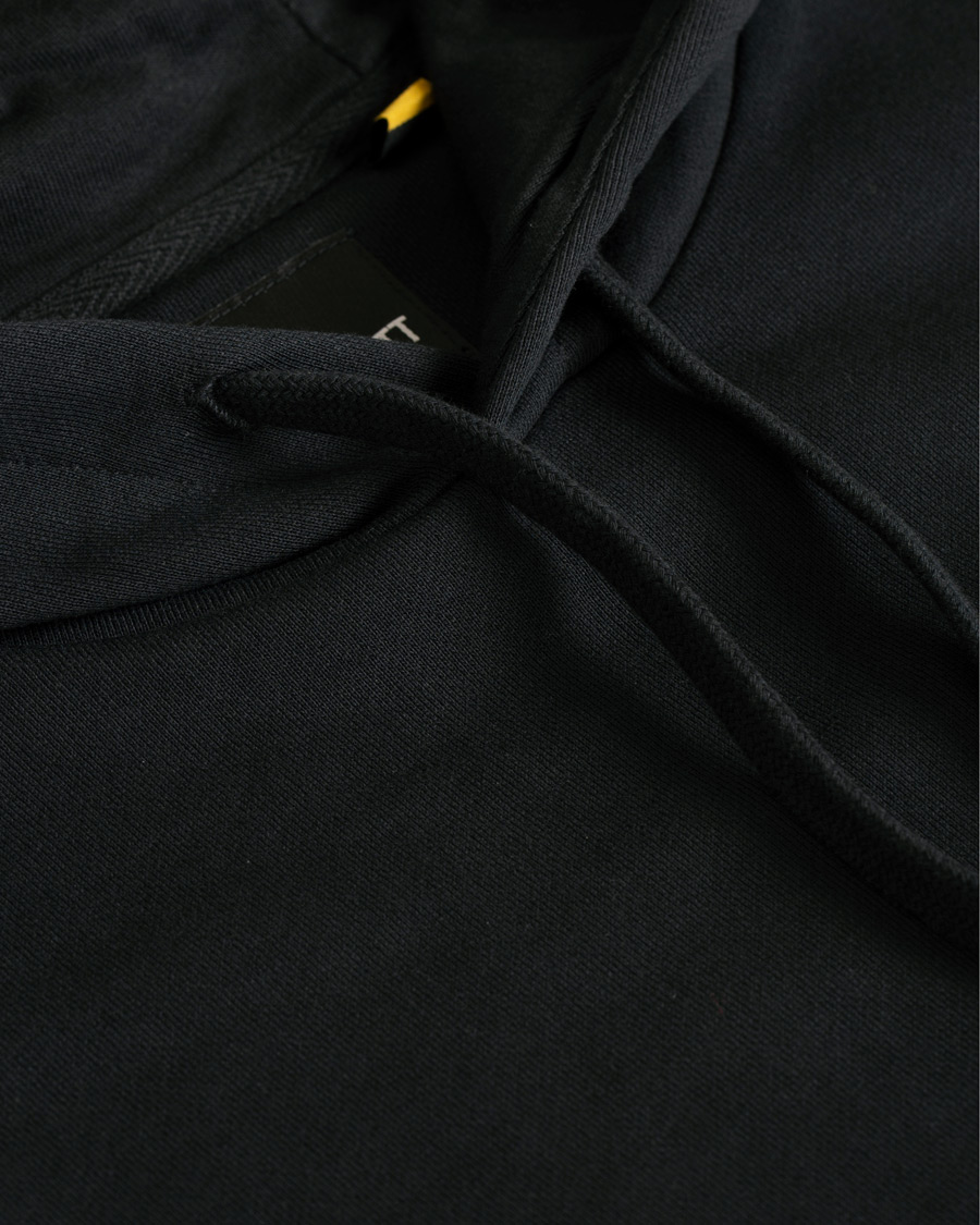 Men | Sweaters & Knitwear | Lyle & Scott | Pullover Hoodie True Black