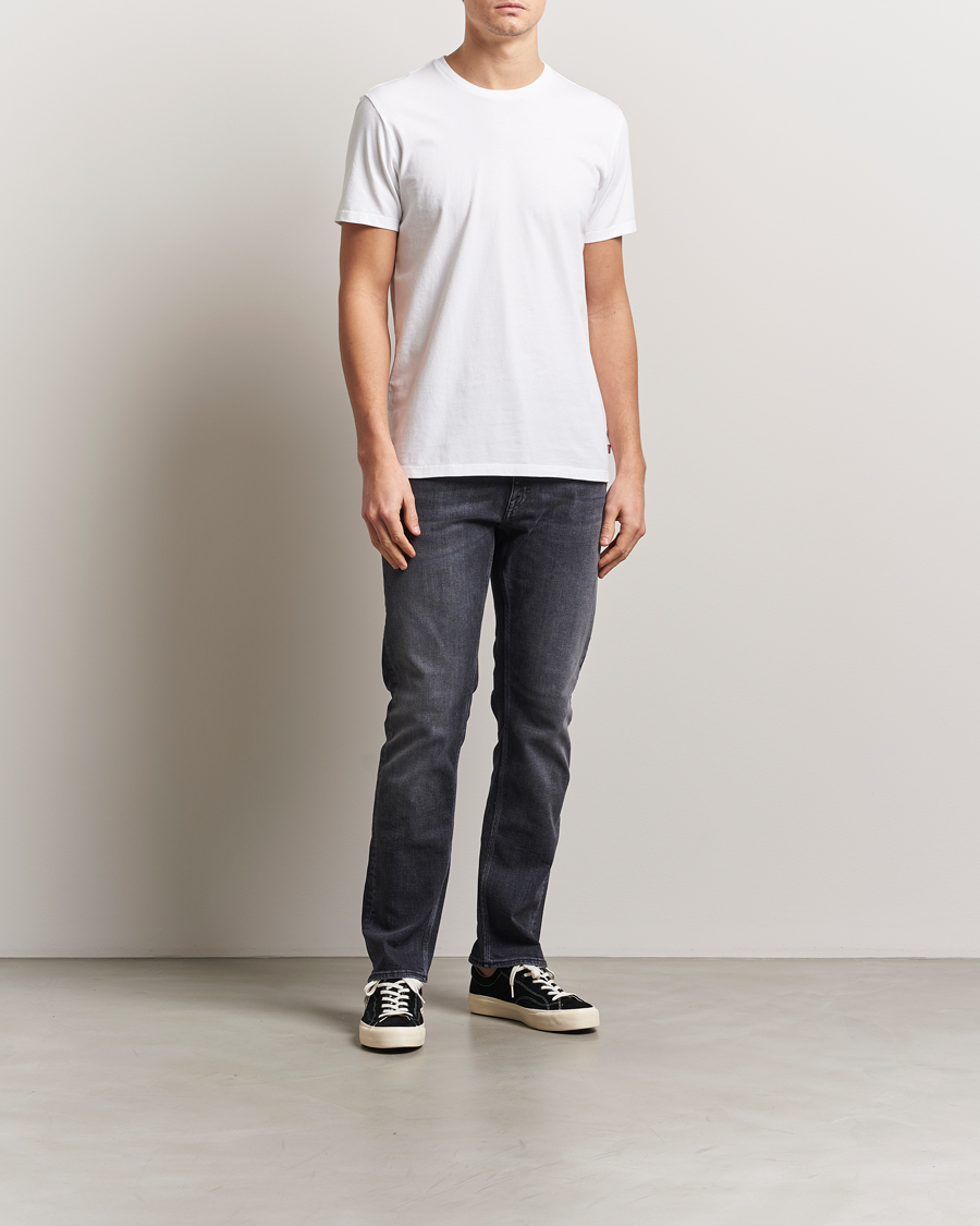 Men | T-Shirts | Levi's | 2-Pack Crew Neck T-Shirt White