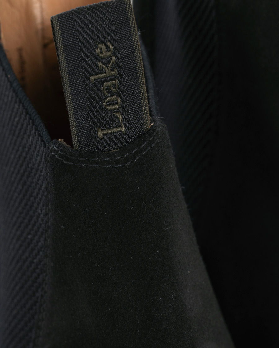 Men | Loake 1880 Chatsworth Chelsea Boot Black Suede | Loake 1880 | Chatsworth Chelsea Boot Black Suede