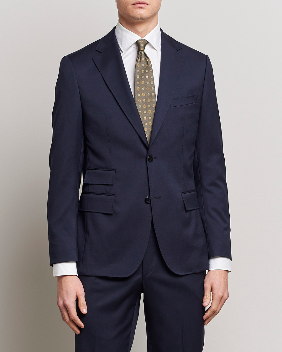 Men | Blazers | Morris Heritage | Prestige Blazer Navy