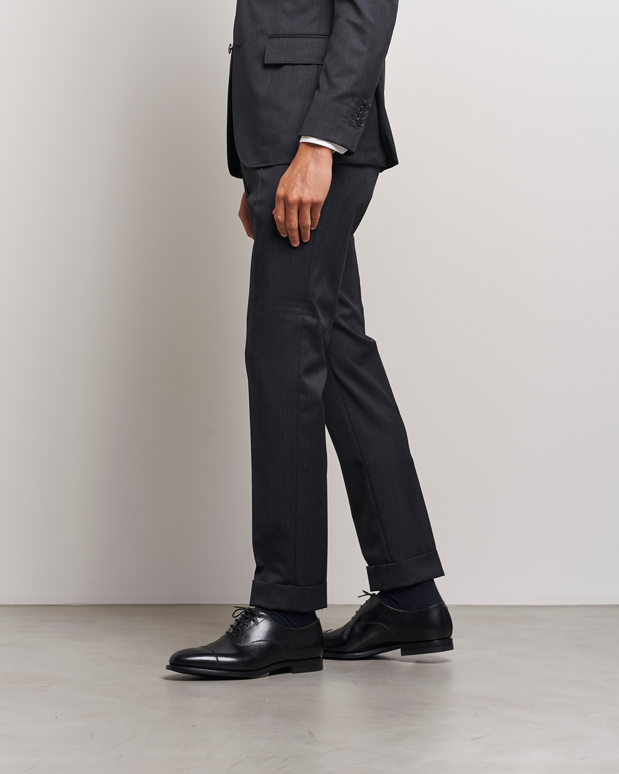 Men | Oxford Shoes | Crockett & Jones | Connaught 2 City Sole Black Calf