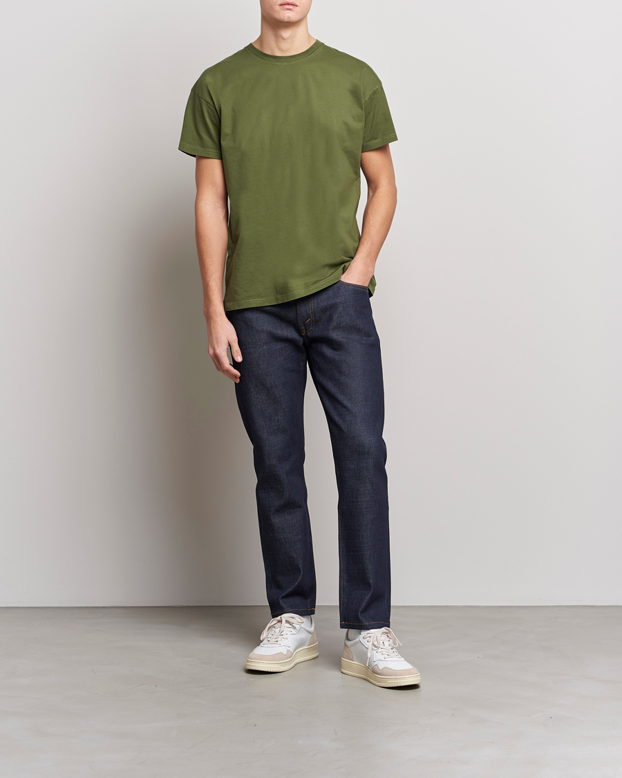 Men | Jeans | Jeanerica | TM005 Tapered Jeans Blue Raw
