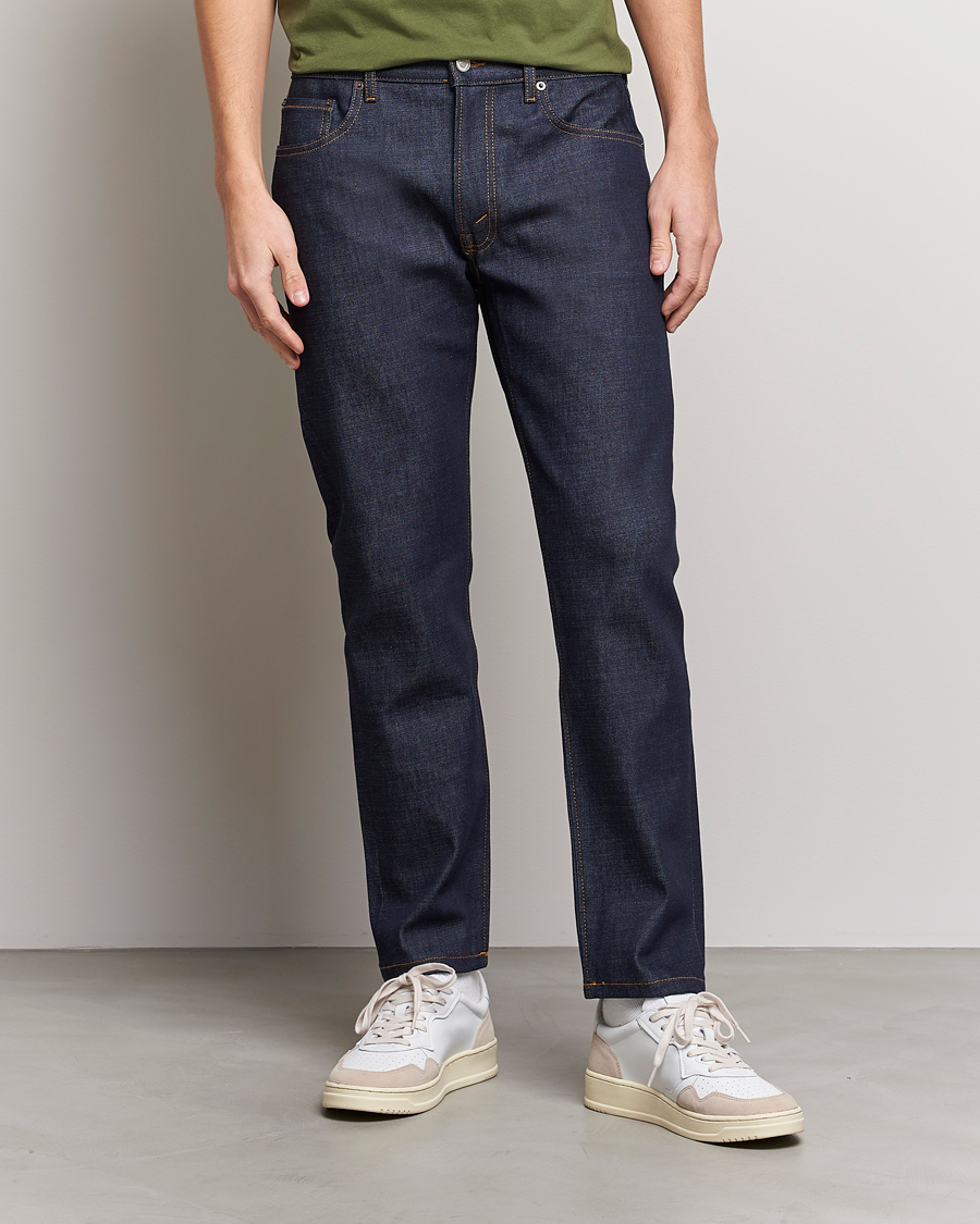 Men | Jeans | Jeanerica | TM005 Tapered Jeans Blue Raw