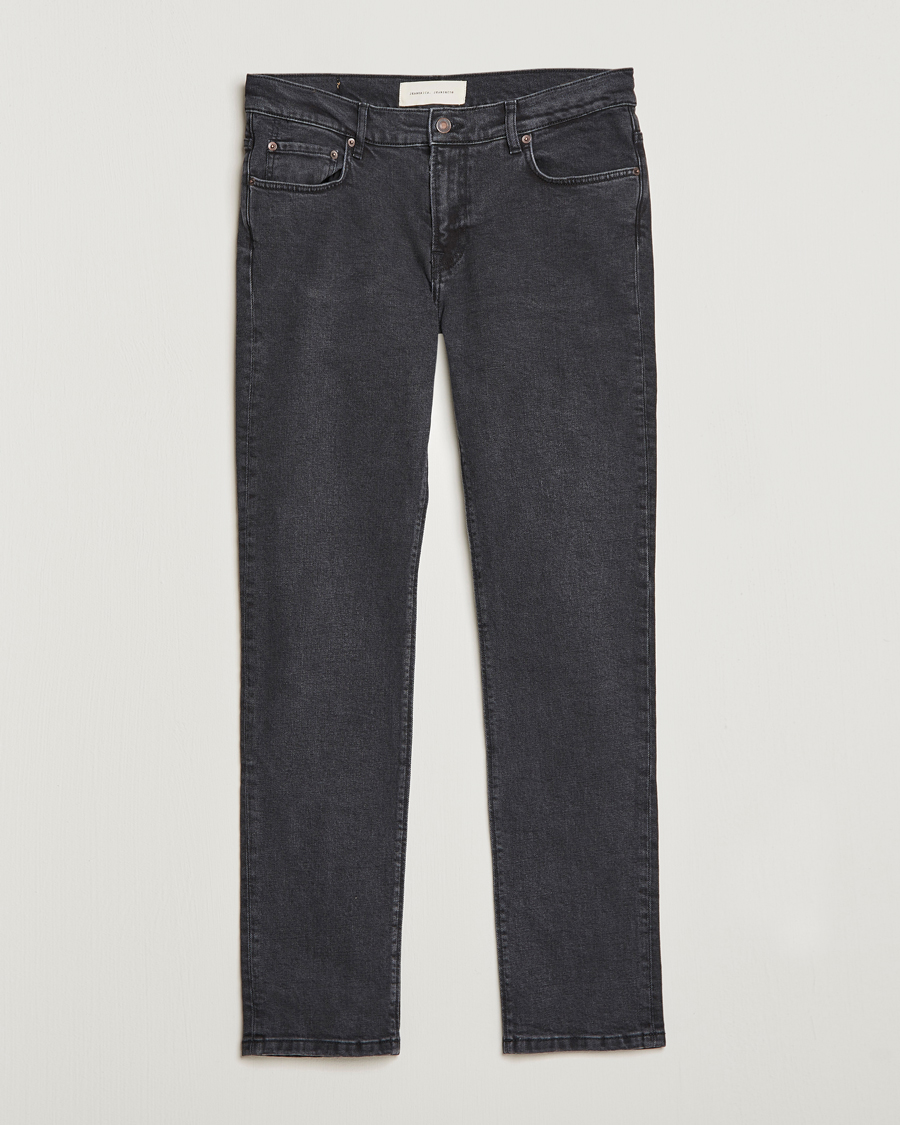 Men | Jeans | Jeanerica | SM001 Slim Jeans Used Black