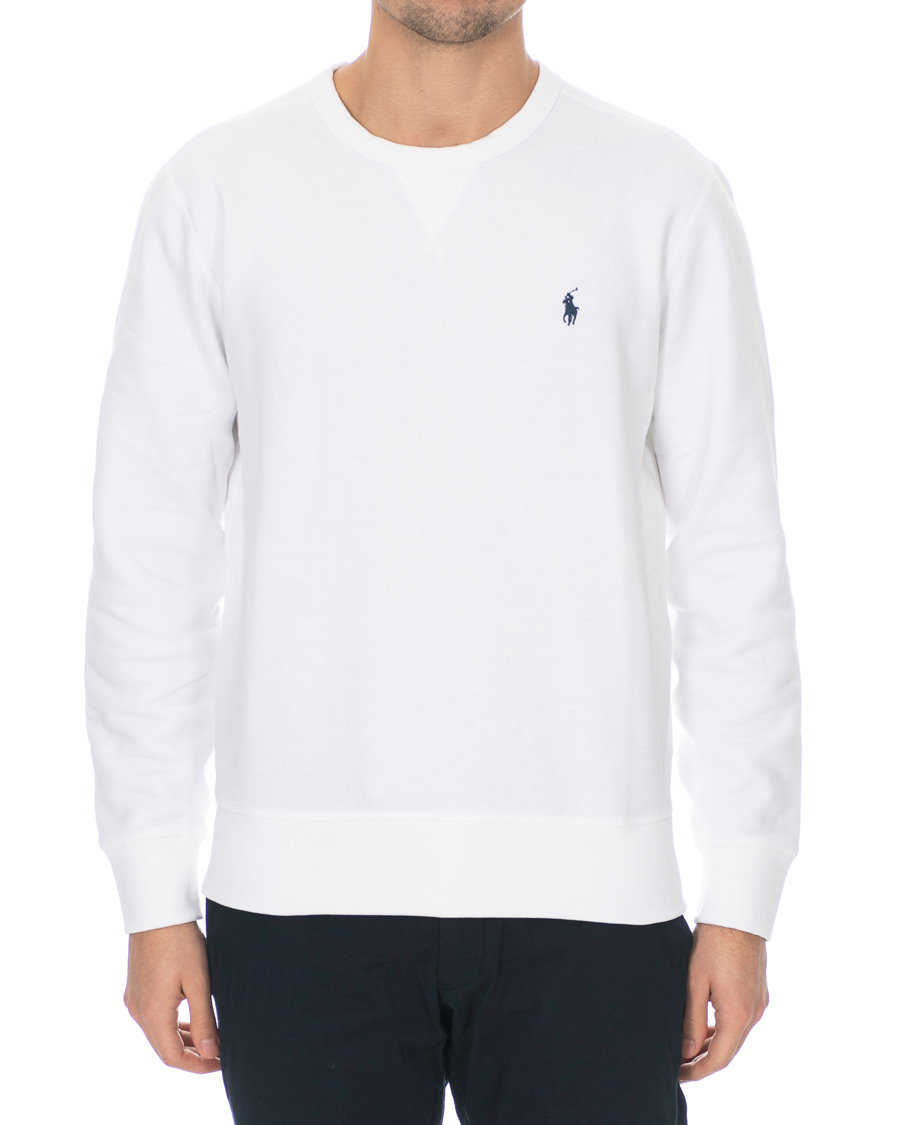Men | Sweaters & Knitwear | Polo Ralph Lauren | Magic Fleece Sweatshirt White