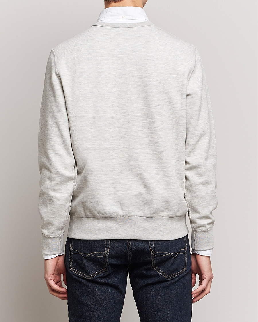 Men | Sweaters & Knitwear | Polo Ralph Lauren | Tech Crew Neck Sweatshirt Light Sport Heather
