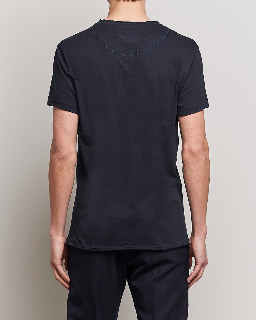 Men | T-Shirts | Bread & Boxers | Crew Neck Relaxed Dark Navy